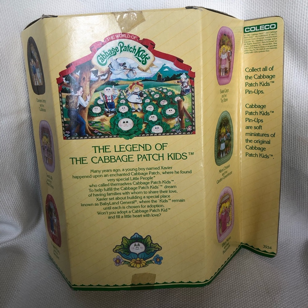 Cabbage Patch kids pin-ups Susie Caryn Toy Store New in Box 1983 CPK - Picture 11 of 11